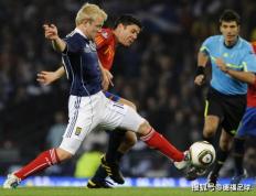 欧洲杯预选赛：西班牙对阵苏格兰