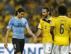 南美世界杯预选赛 厄瓜多尔对阵哥伦比亚