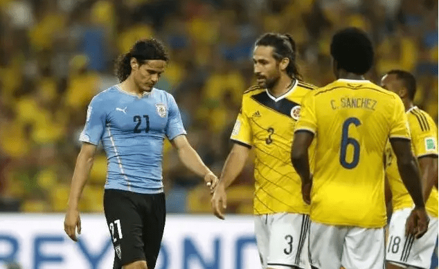 南美世界杯预选赛 厄瓜多尔对阵哥伦比亚