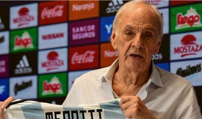 阿根廷世界杯首冠教练梅诺蒂去世