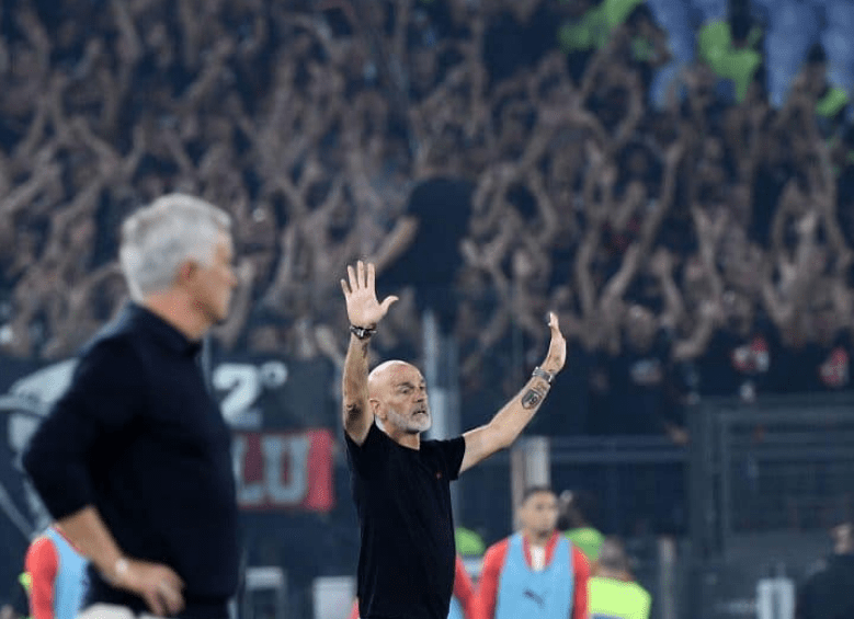AC米兰客场2：1战胜罗马后，主教练皮奥利称赞AC米兰球员表现